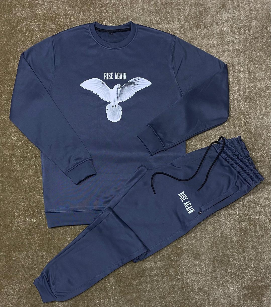 Premium Sweatshirt And Trouser Set (Rise Again)