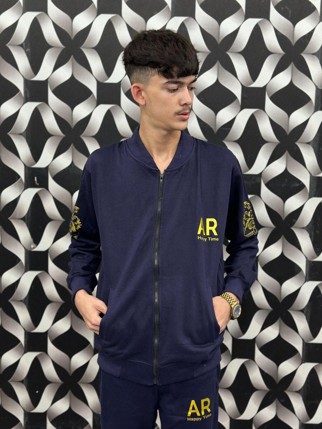 Fabricone 2 Pieces Zipper Track Suit AR Logo