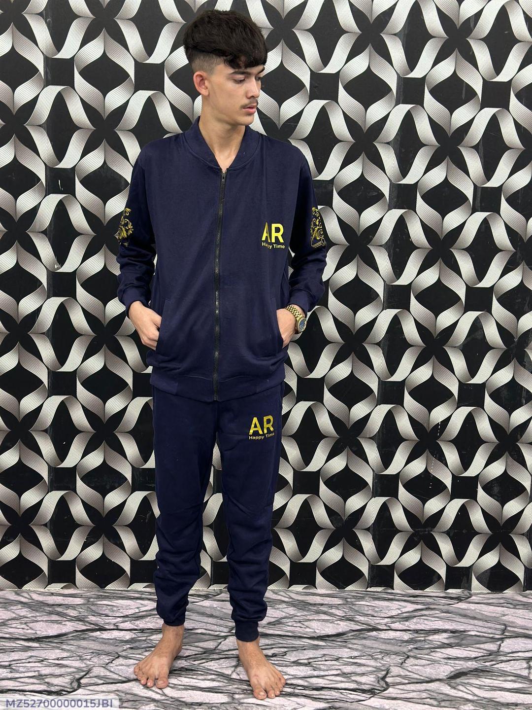 Fabricone 2 Pieces Zipper Track Suit AR Logo