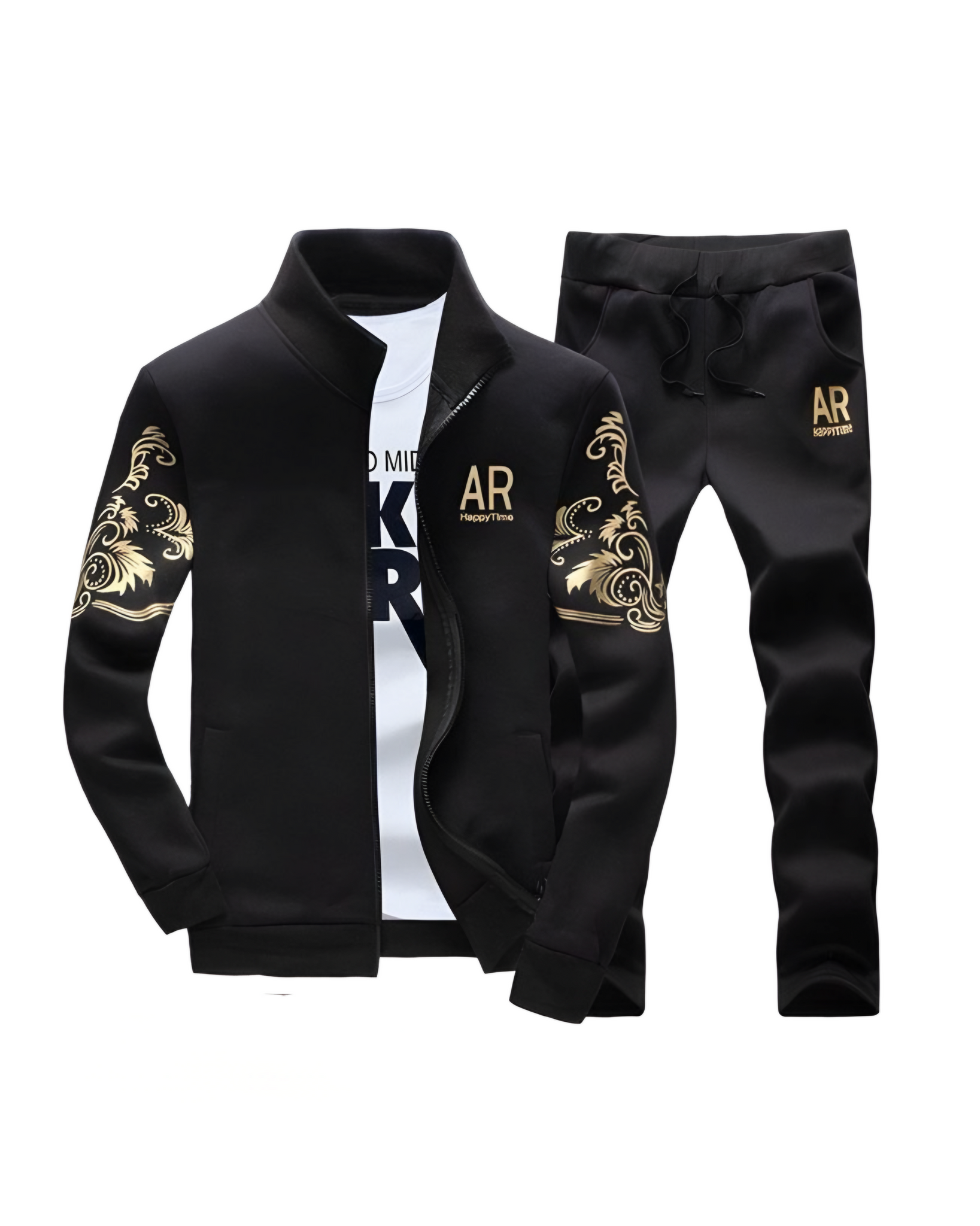 Fabricone 2 Pieces Zipper Track Suit AR Logo